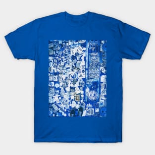 Street Blue Stickers NYC T-Shirt